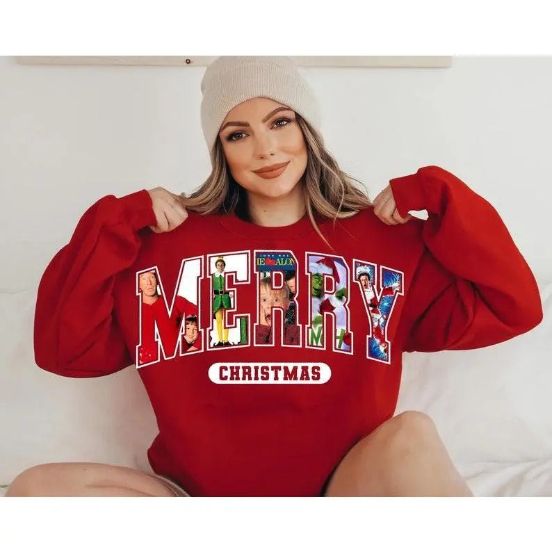 Christmas Movie Sweatshirt, Hoodie, T