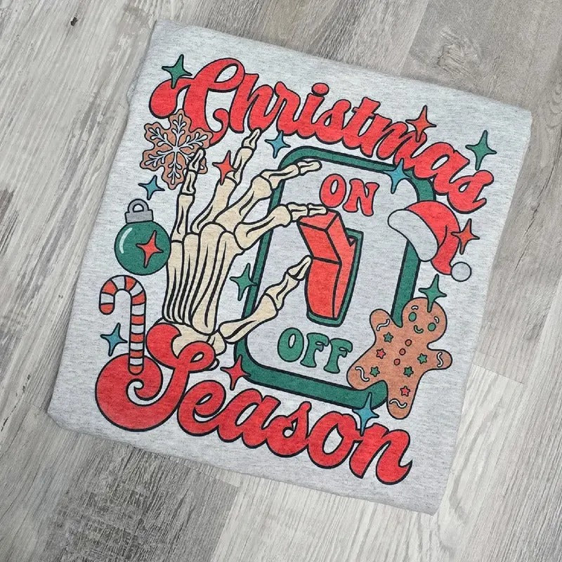 Christmas Seasons Graphic Tee or Sweatshirt Hoodie | TeeBloomCo.com