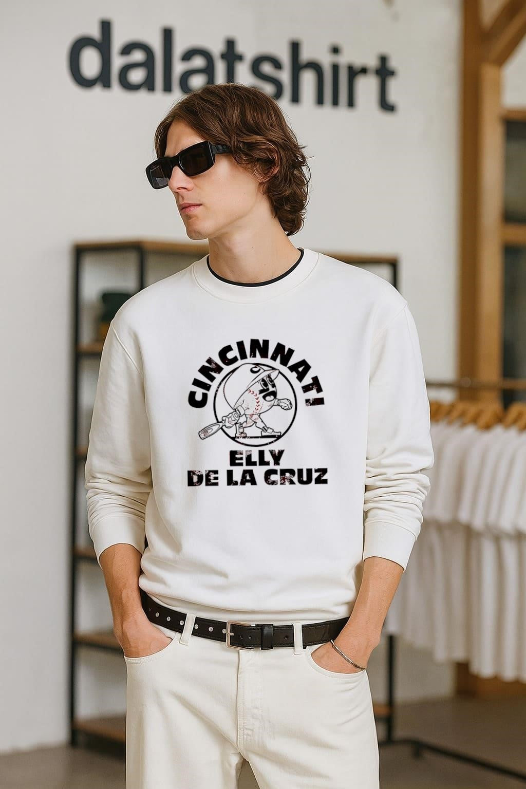 Cincinnati Baseball Mascot Elly De La Cruz shirt