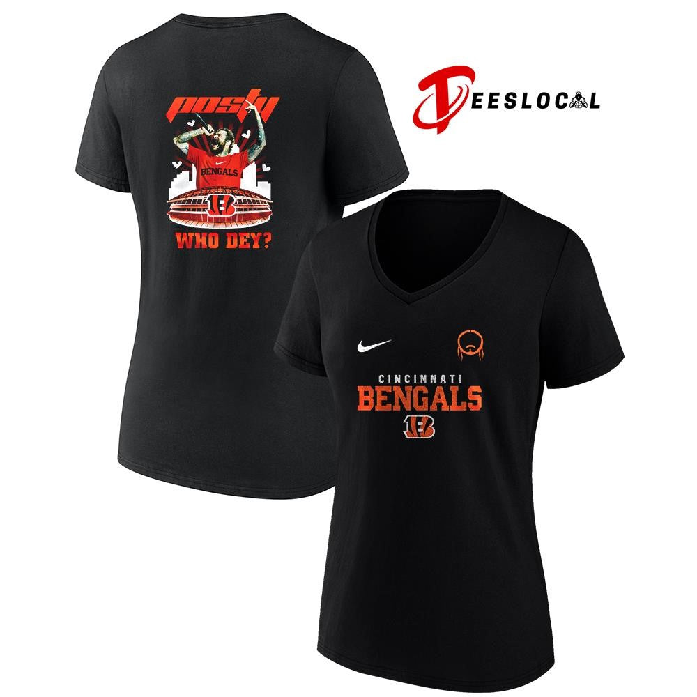 Cincinnati Bengals x Post Malone Posty stadium shirt