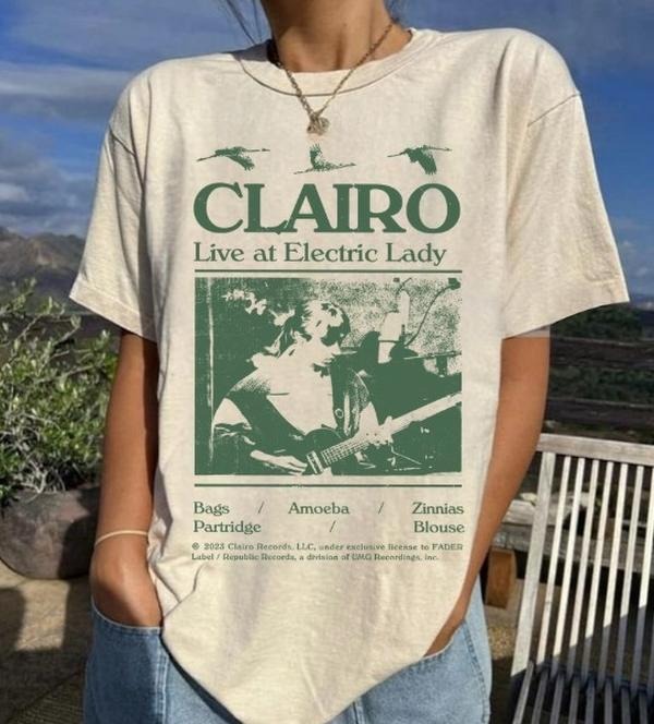 Clairo Sling Album T-Shirt, Live At Electric Lady Indie Gift Teestyle{n002}2 Hoodie, Sweatshirt | TeeBloomCo.com