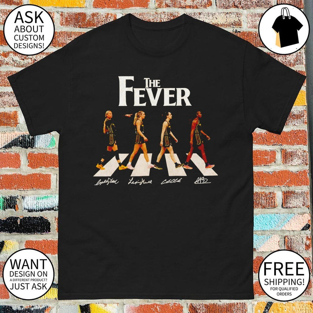 Clark Cunningham Hull Boston The Fever Abbey Road signatures shirt
