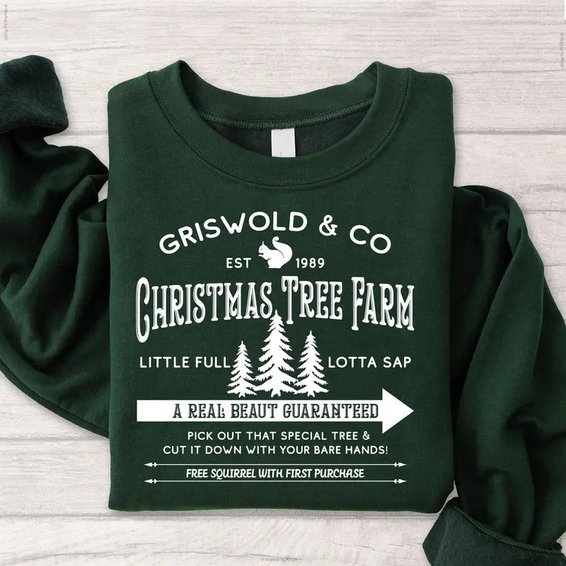 Clark Griswold Co Christmas Tree Farm Christmas Movie Character National Lampoon's Christmas Vacation Graphic Printed...