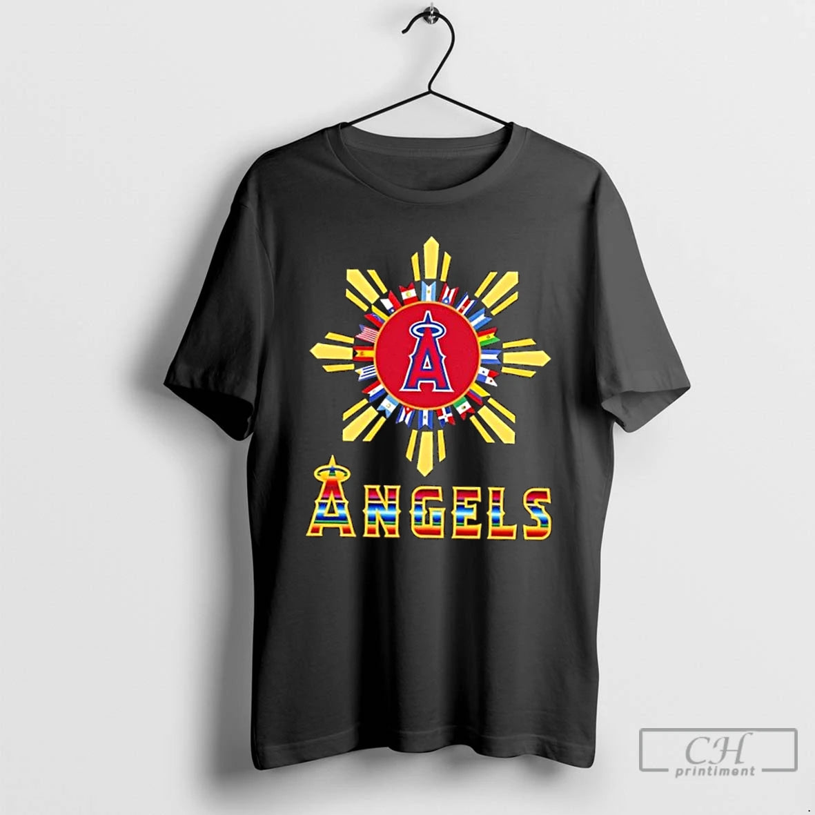 Classic 2025 Los Angeles Angels Baseball X Hispanic T-Shirts, Hoodie, Sweatshirt | TeeBloomCo.com