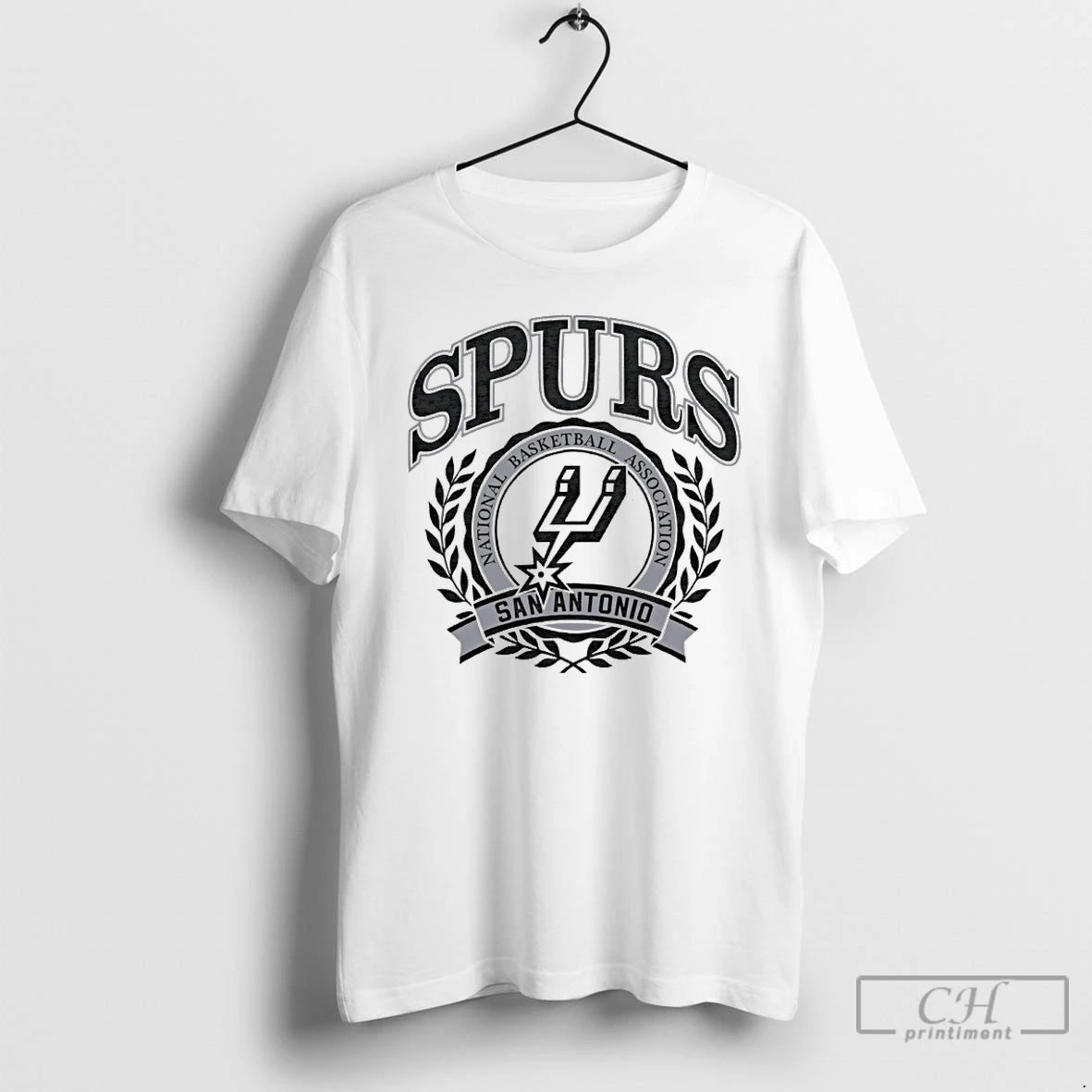 Classic 2025 Nba San Antonio Spurs Crest T-Shirts, Hoodie, Sweatshirt | TeeBloomCo.com