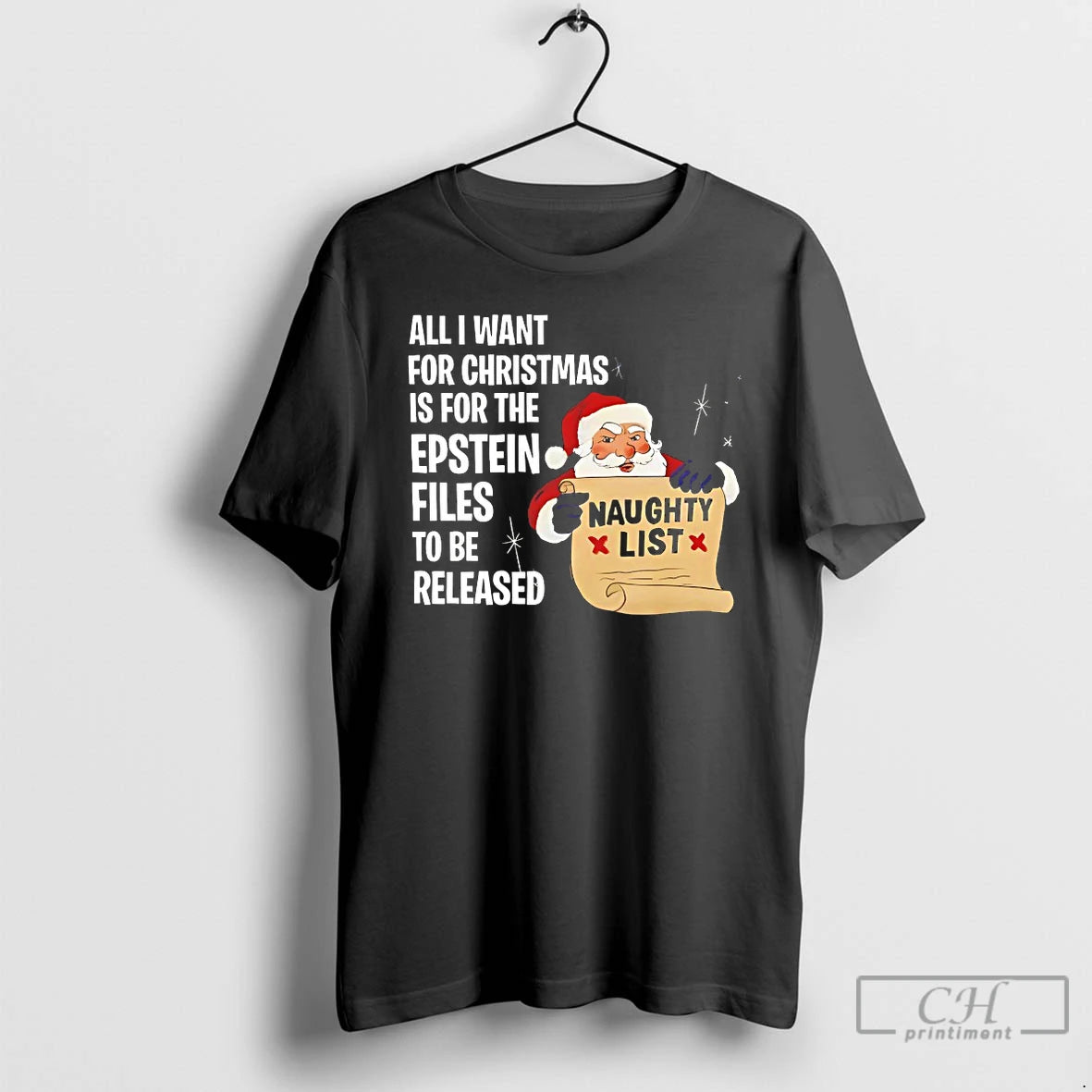 Classic All I Want For Christmas Is For The Epstein Files T-Shirts, Hoodie, Sweatshirt | TeeBloomCo.com
