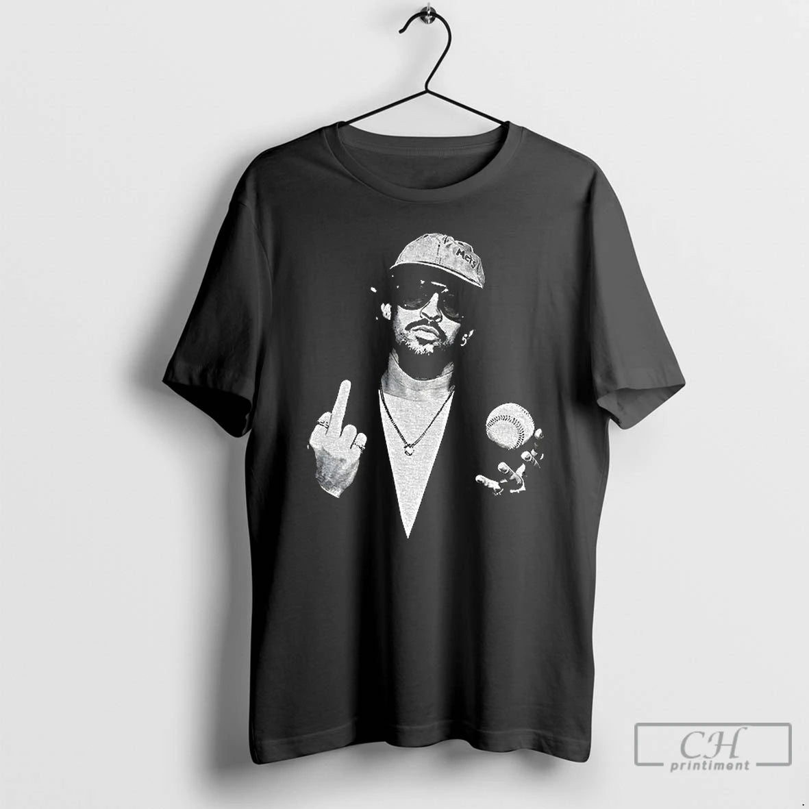 Classic Bad Bunny Middle Finger Bowl 2026 Halftime Show Bad Benito T-Shirts, Hoodie, Sweatshirt | TeeBloomCo.com