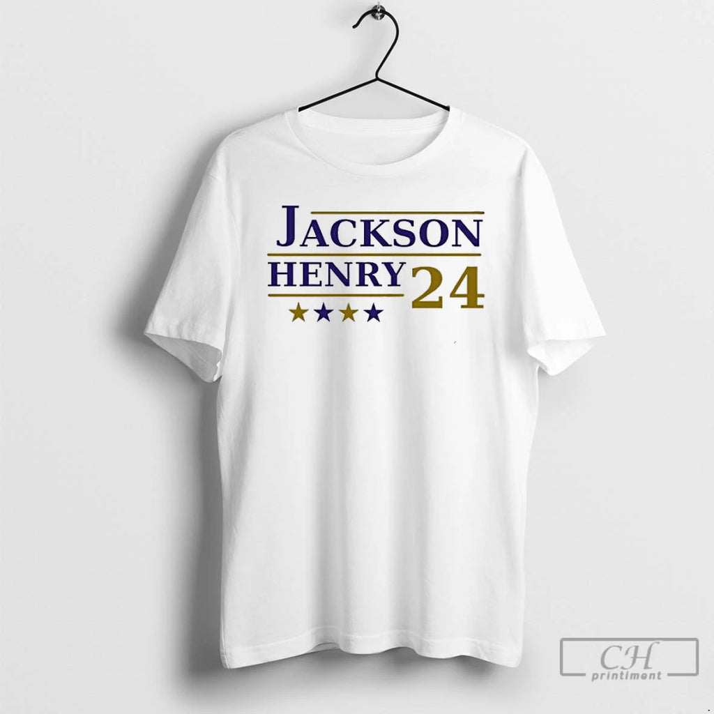 Classic Baltimore Ravens Jackson And Derrick Henry 24 T-Shirts, Hoodie, Sweatshirt | TeeBloomCo.com