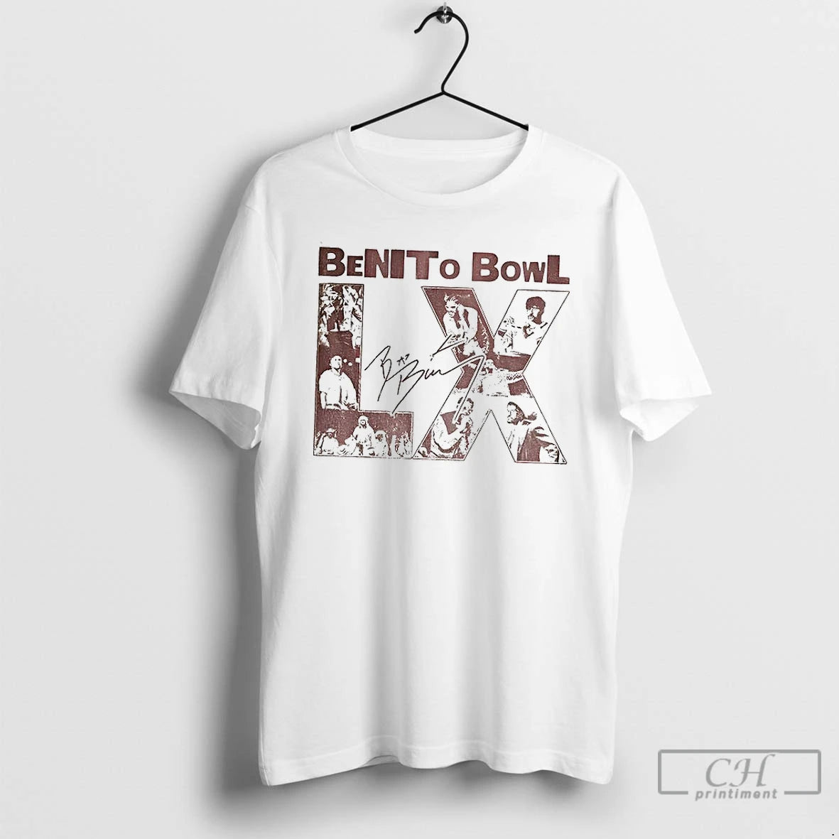 Classic Benito Bowl 2026 Football Lix Bad Bunny Signature T-Shirts, Hoodie, Sweatshirt | TeeBloomCo.com