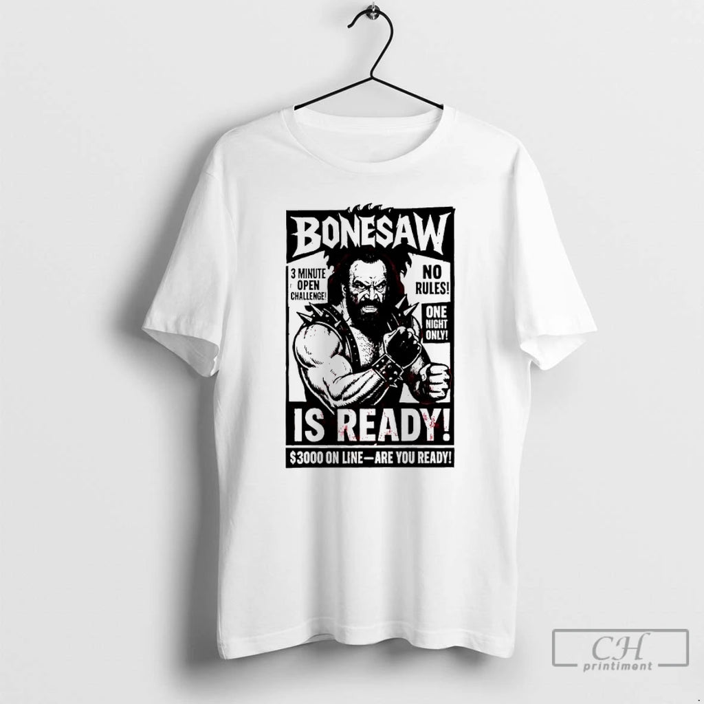 Classic Bonesaw Is Ready Vintage Wrestling One Night Only T-Shirts, Hoodie, Sweatshirt | TeeBloomCo.com