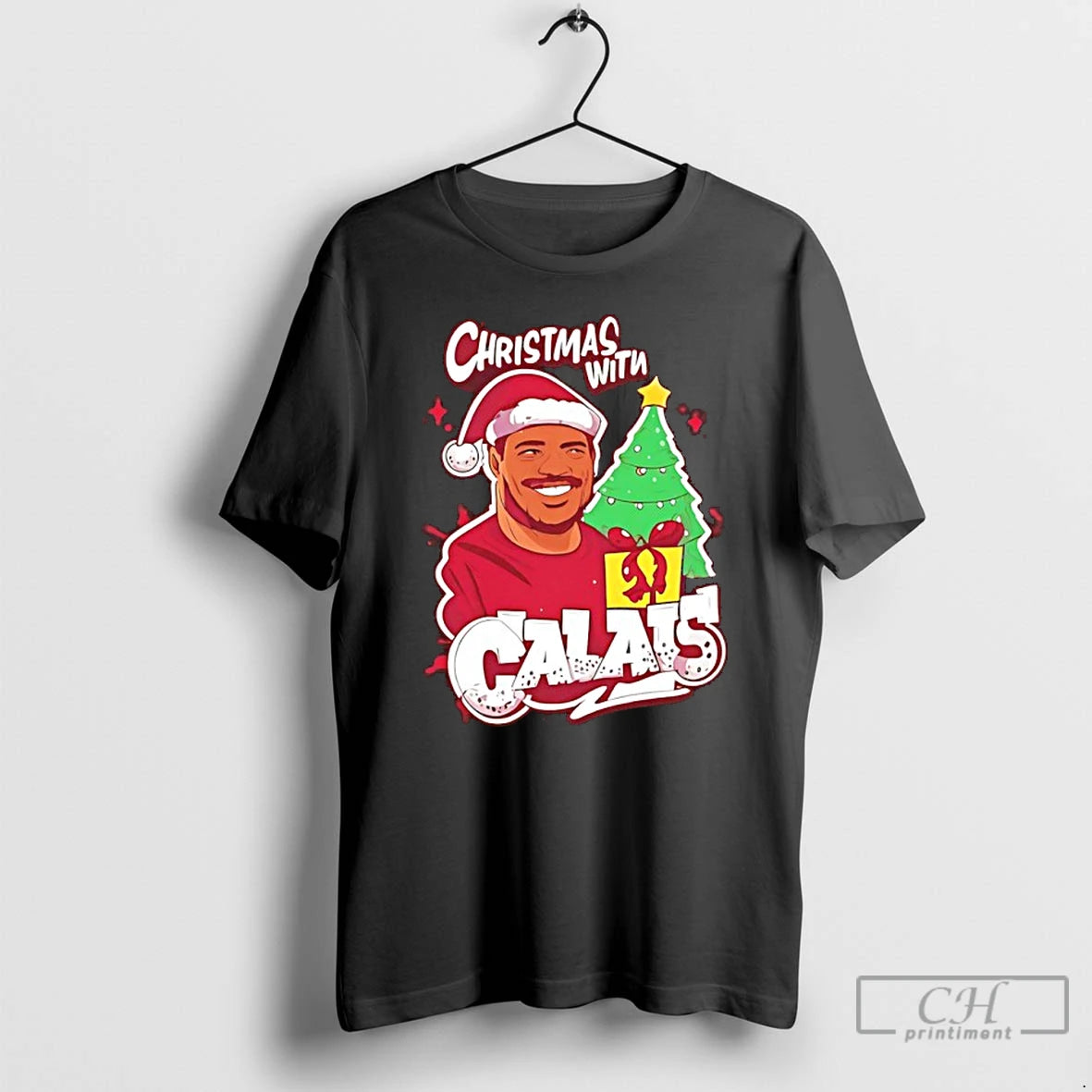 Classic Calais Campbell Christmas With Calais T-Shirts, Hoodie, Sweatshirt | TeeBloomCo.com