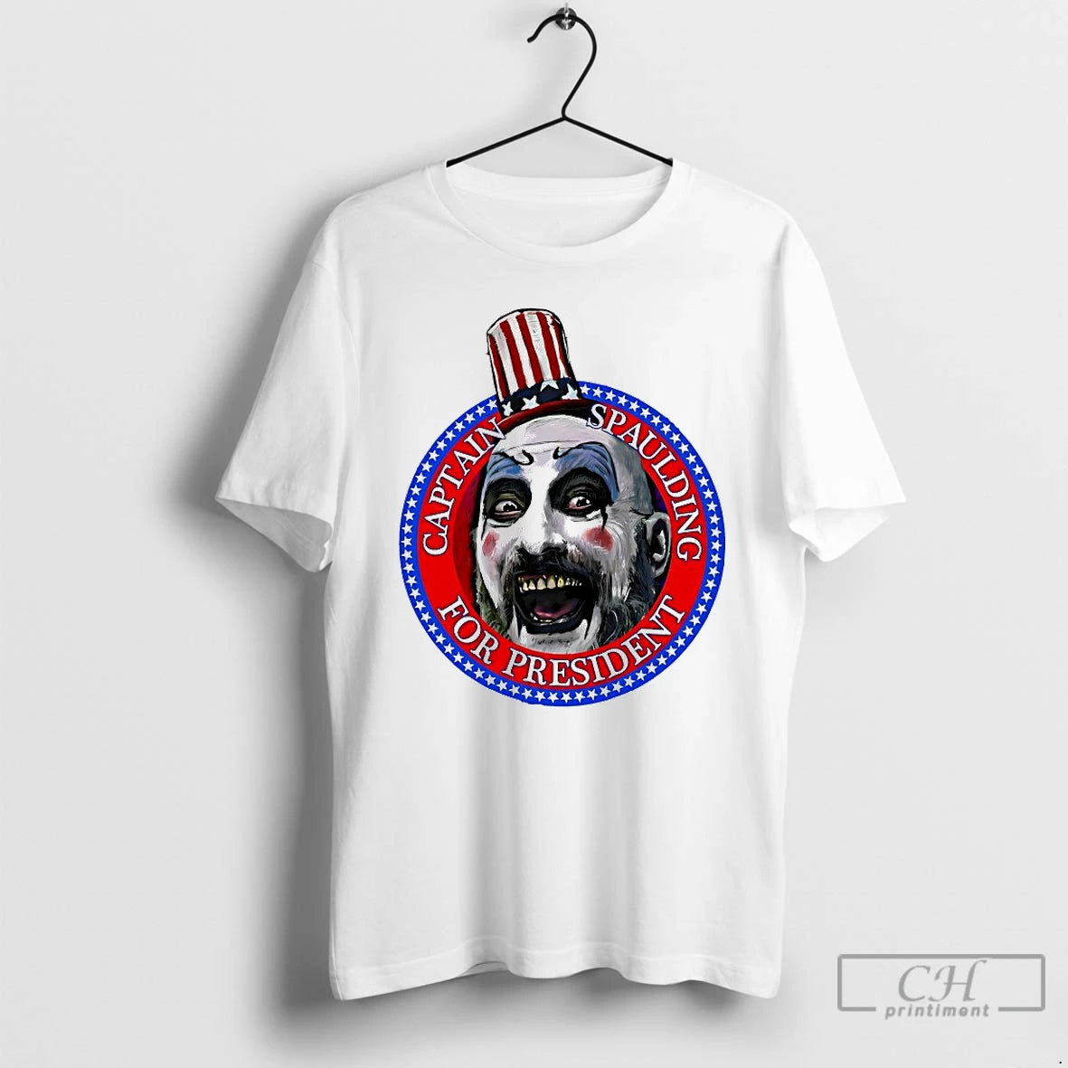 Classic Captain Spaulding For President T-Shirts, Hoodie, Sweatshirt | TeeBloomCo.com