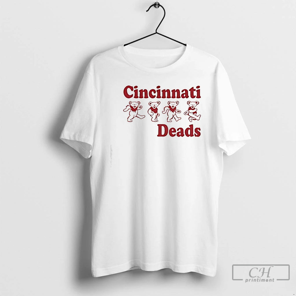 Classic Cincinnati Deads Grateful Dead Dancing Bears T-Shirts, Hoodie, Sweatshirt | TeeBloomCo.com