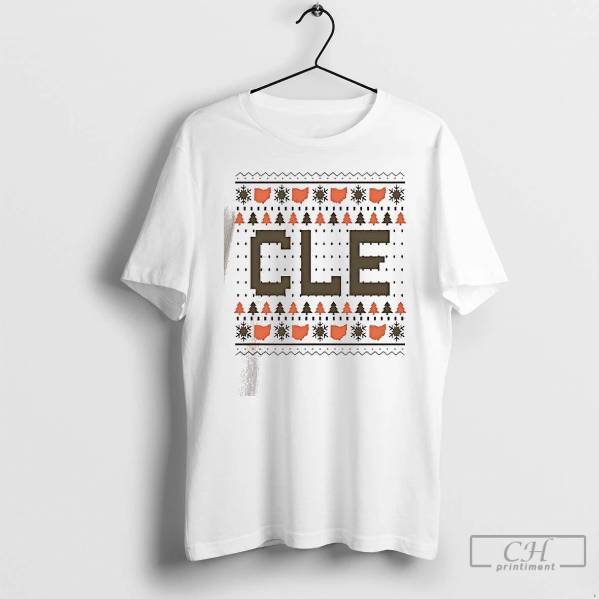 Classic Cleveland Christmas Cle Football T-Shirts, Hoodie, Sweatshirt | TeeBloomCo.com