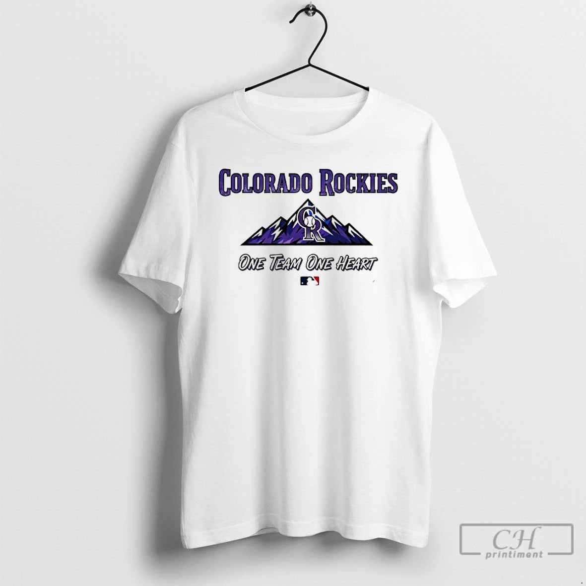 Classic Colorado Rockies One Team One Heart Mlb T-Shirts, Hoodie, Sweatshirt | TeeBloomCo.com