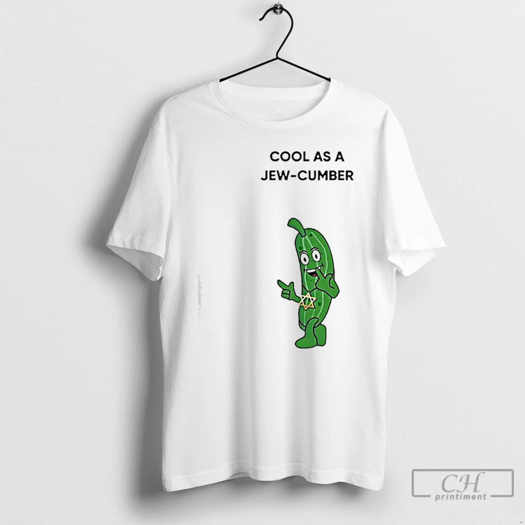 Classic Cool As A Jew Cumber Circle T-Shirts, Hoodie, Sweatshirt | TeeBloomCo.com