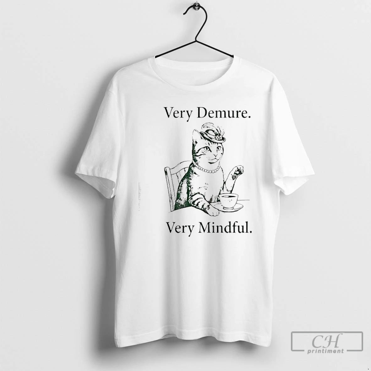 Classic Cowboy Cat Very Demure Very Mindful T-Shirts, Hoodie, Sweatshirt | TeeBloomCo.com