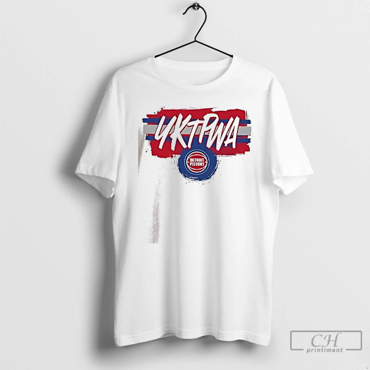 Classic Detroit Pistons Yktpwa Celebration Logo T-Shirts, Hoodie, Sweatshirt | TeeBloomCo.com