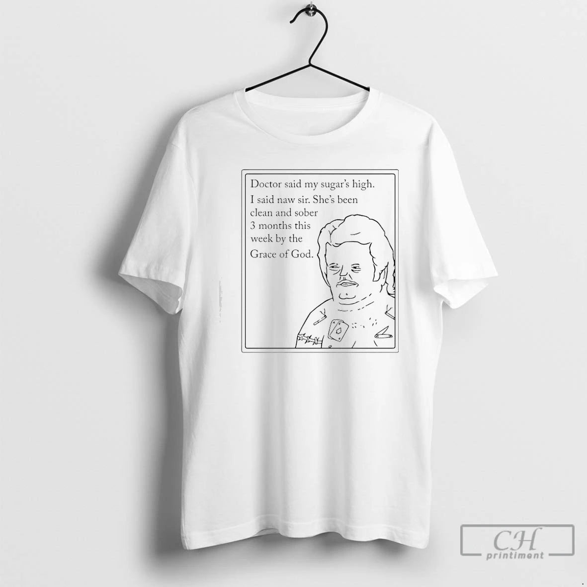 Classic Doctor Said My Sugars High Shes Been Clean And Sober 3 Months This Week T-Shirts, Hoodie, Sweatshirt | TeeBloomCo.com
