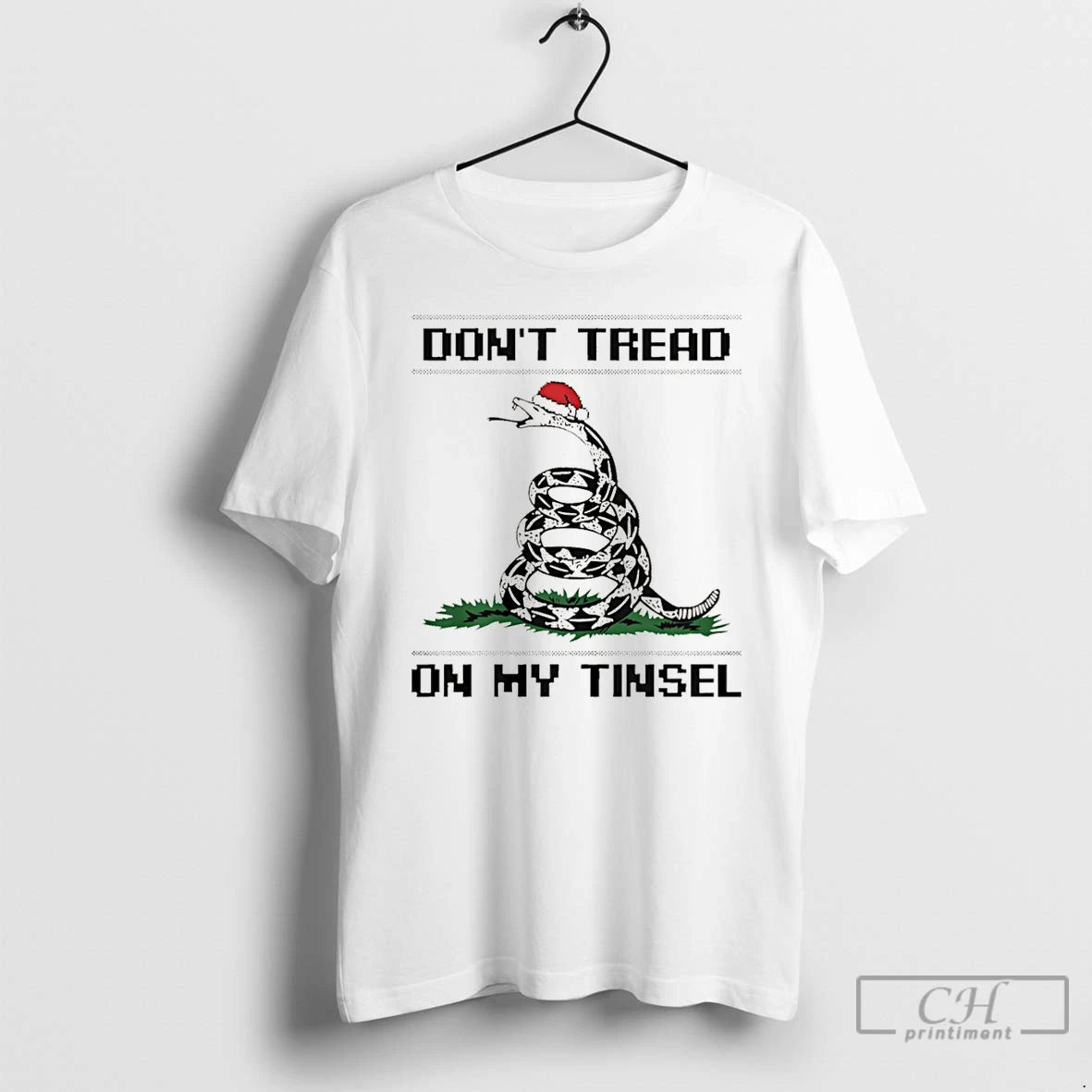 Classic Dont Tread On My Tinsel Gadsden Christmas Christmas T-Shirts, Hoodie, Sweatshirt | TeeBloomCo.com