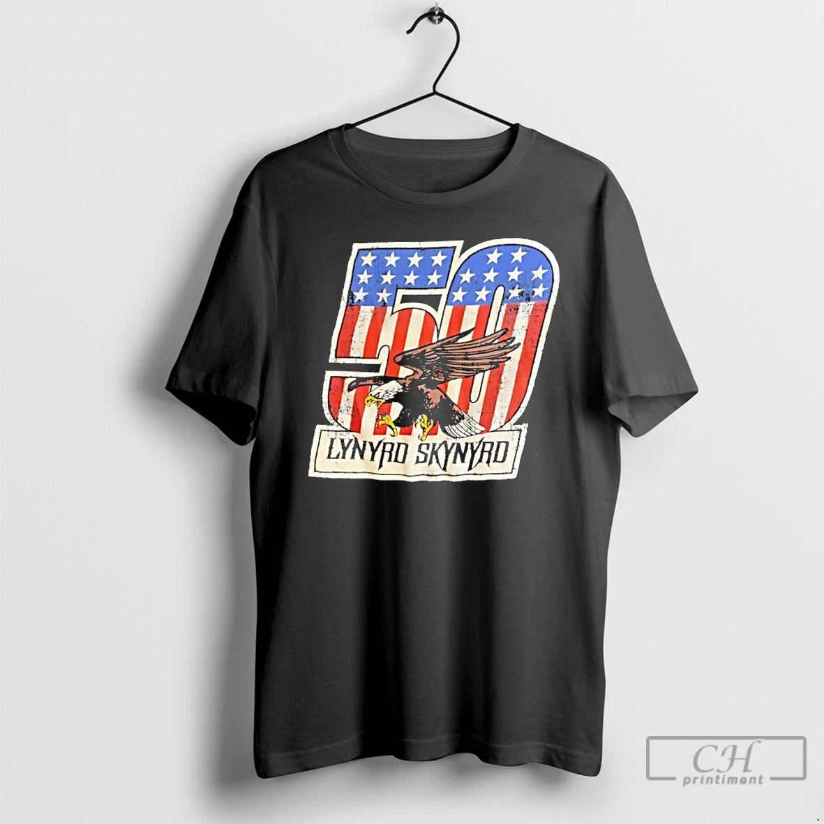 Classic Eagle Lynyrd Skynyrd Celebtating 50 Years Vintage T-Shirts, Hoodie, Sweatshirt | TeeBloomCo.com
