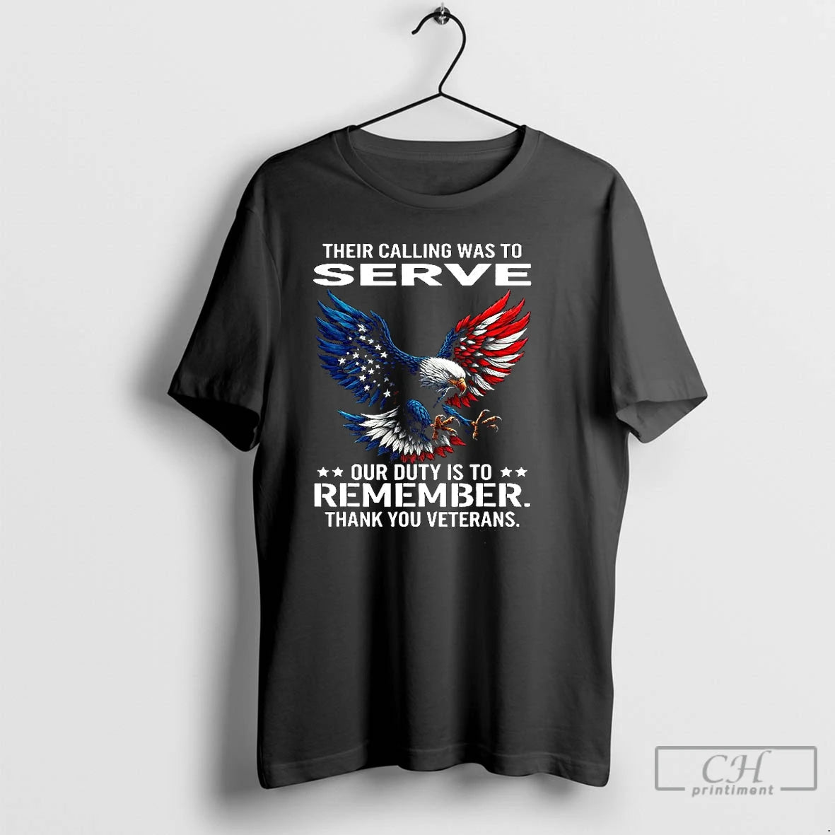 Classic Eagle Their Calling Was To Serve T-Shirts, Hoodie, Sweatshirt | TeeBloomCo.com