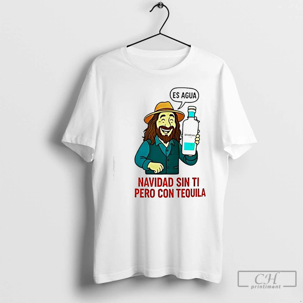 Classic Es Agua Navidad Sin Ti Pero Con Tequila Casamigos Blanco Tequila T Shirts Sweater Hoodie, Sweatshirt | TeeBloomCo.com