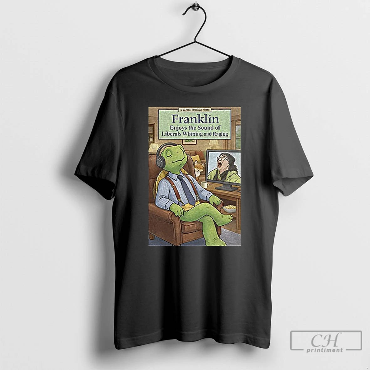 Classic Franklin Enjoys Liberals Whining T-Shirts, Hoodie, Sweatshirt | TeeBloomCo.com