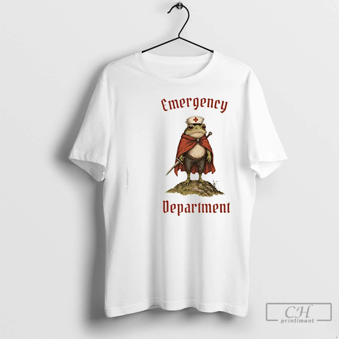Classic Frog Medicine Emergency Department Nurse T-Shirts, Hoodie, Sweatshirt | TeeBloomCo.com