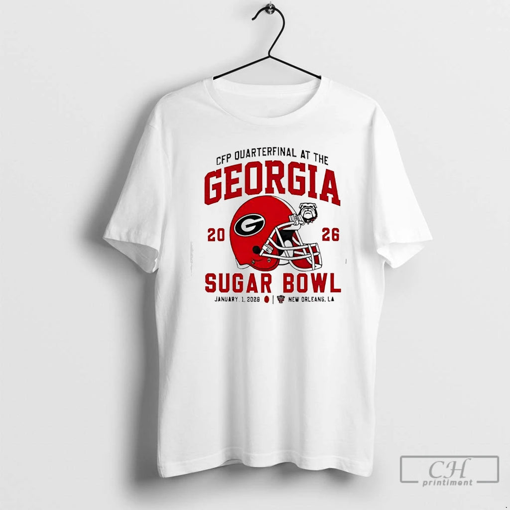 Classic Georgia Bulldogs Cfp Quarterfinal At The 2026 Sugar Bowl T-Shirts, Hoodie, Sweatshirt | TeeBloomCo.com