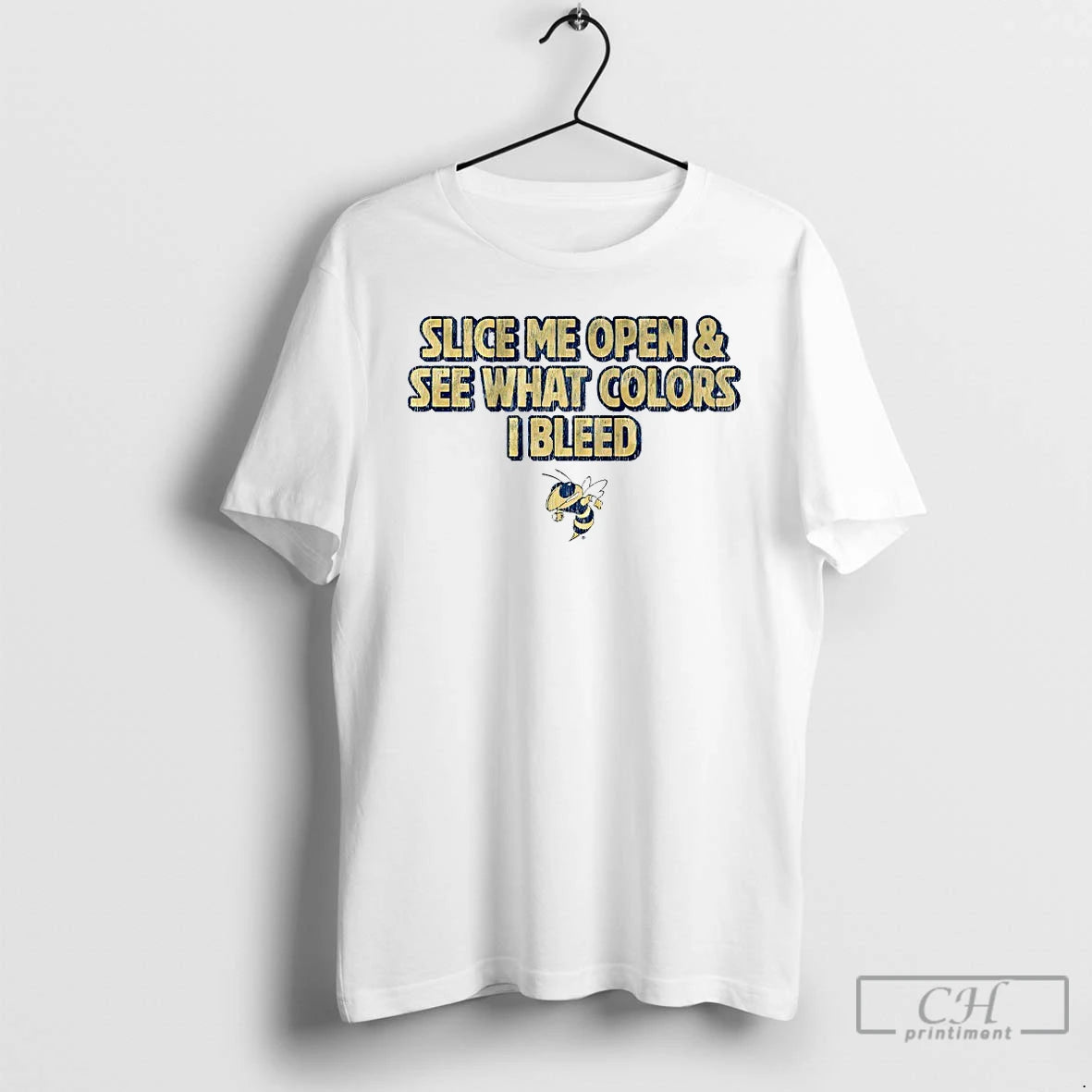Classic Georgia Tech Yellow Jackets Slice Me Open And See What Colors I Bleed T-Shirts, Hoodie, Sweatshirt | TeeBloomCo.com