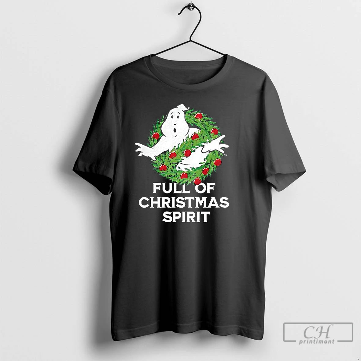 Classic Ghostbusters Full Of Christmas Spirit T-Shirts, Hoodie, Sweatshirt | TeeBloomCo.com
