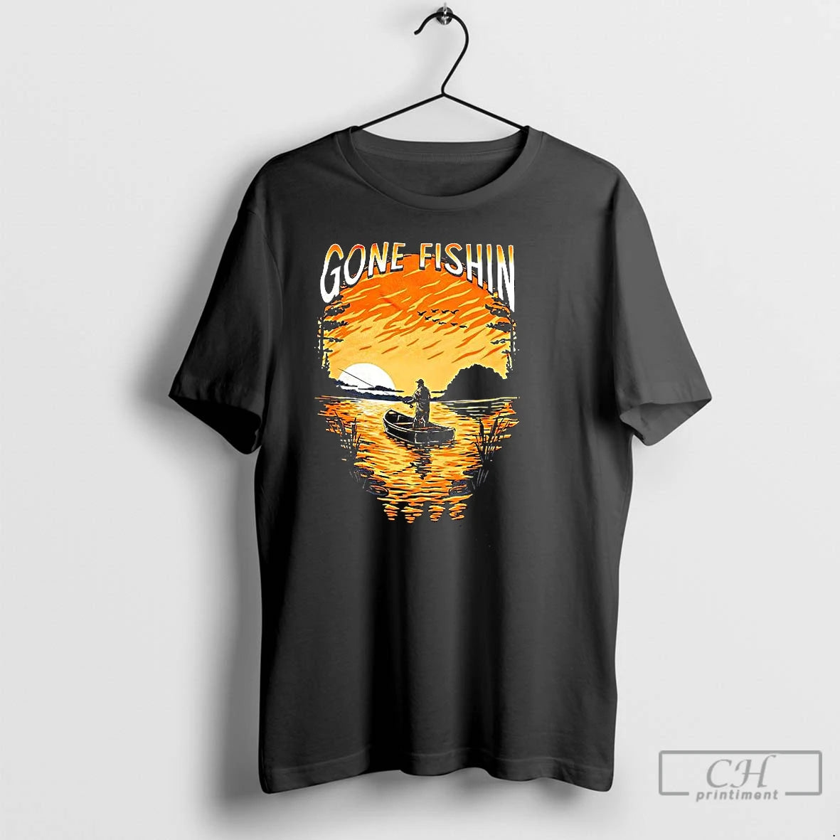 Classic Gone Fishin T-Shirts, Hoodie, Sweatshirt | TeeBloomCo.com