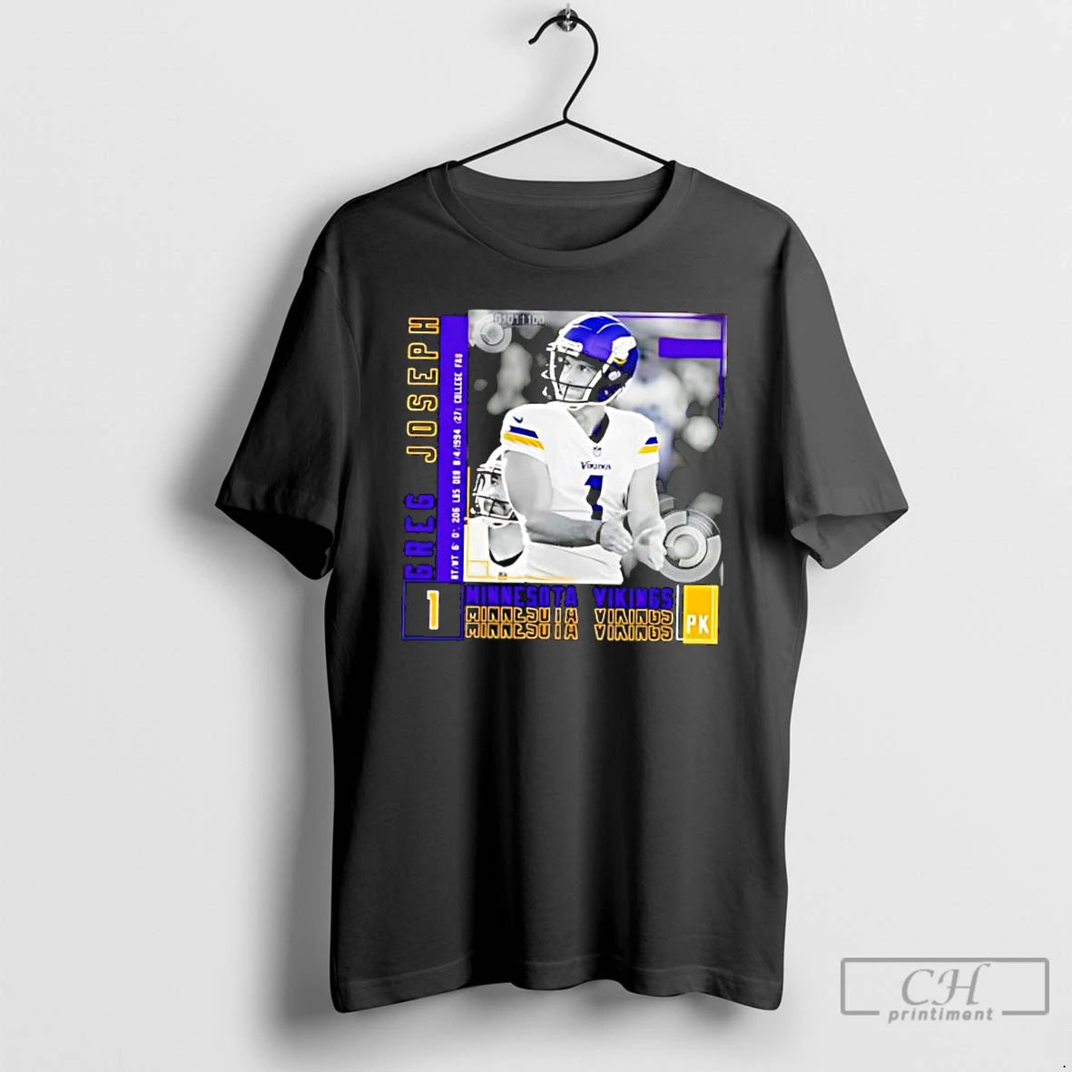 Classic Greg Joseph Football Minnesota Vkings T-Shirts, Hoodie, Sweatshirt | TeeBloomCo.com