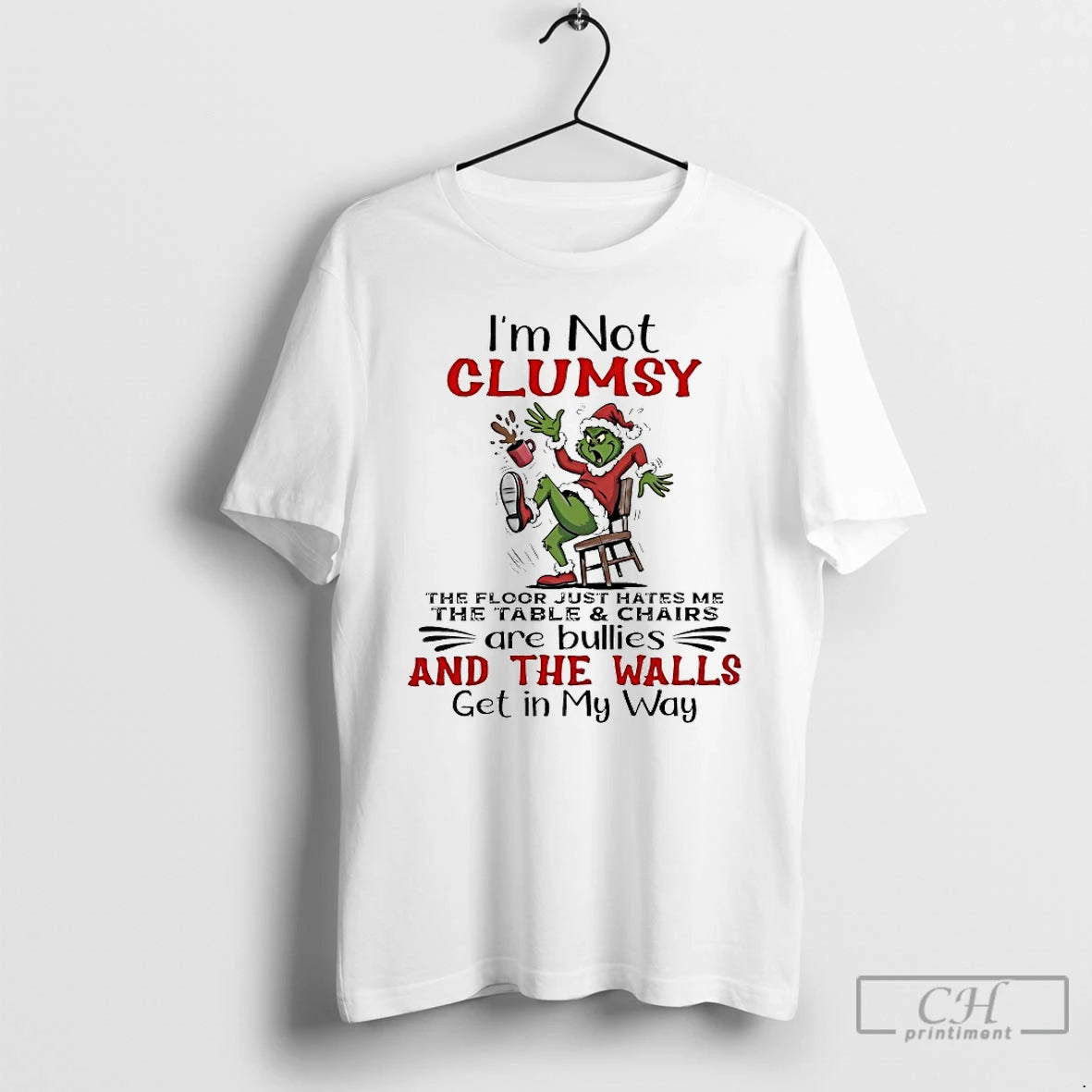 Classic Grinch Im Not Clumsy Christmas 2025 T-Shirts, Hoodie, Sweatshirt | TeeBloomCo.com