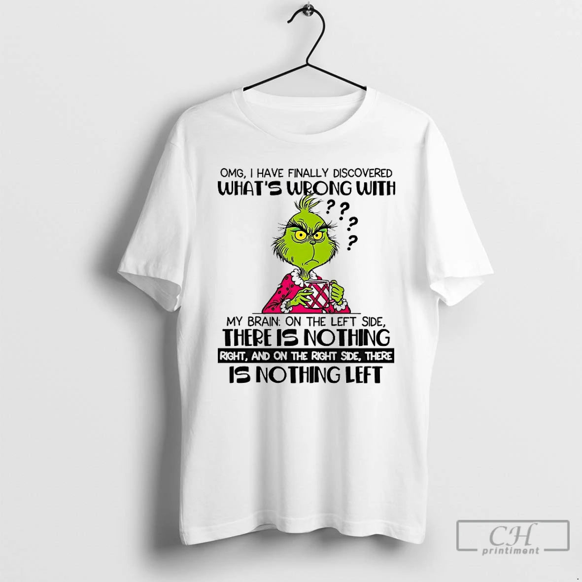 Classic Grinch Omg I Have Finally Discovered Whats Wrong With T-Shirts, Hoodie, Sweatshirt | TeeBloomCo.com