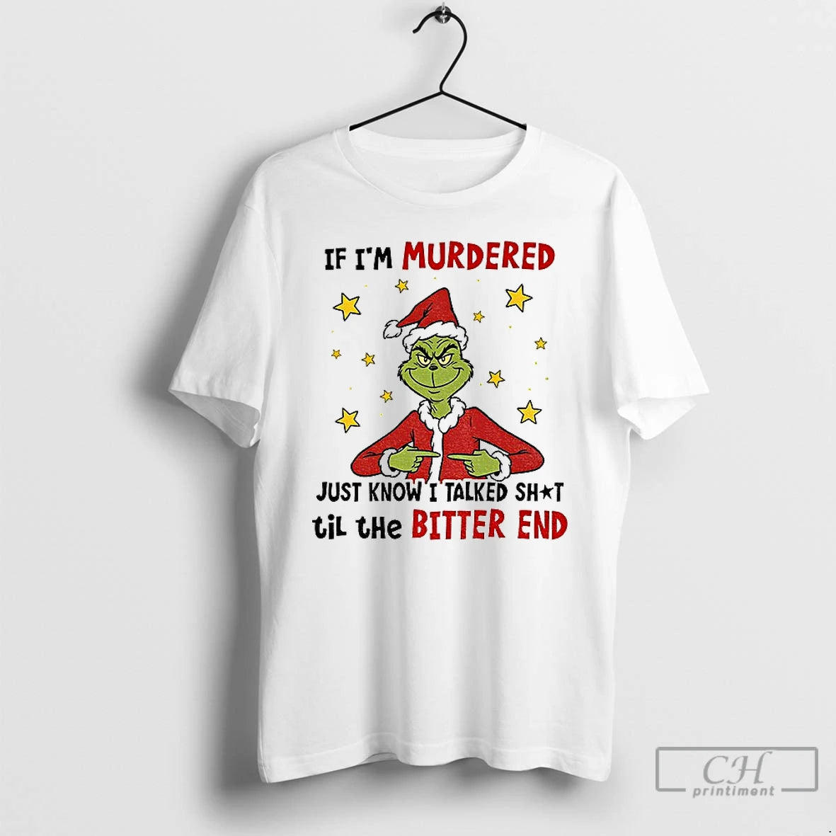 Classic Grinch Santa Im A Bitch Im A Lover Im A Crazy Ass Mother Seriously T-Shirts, Hoodie, Sweatshirt | TeeBloomCo.com