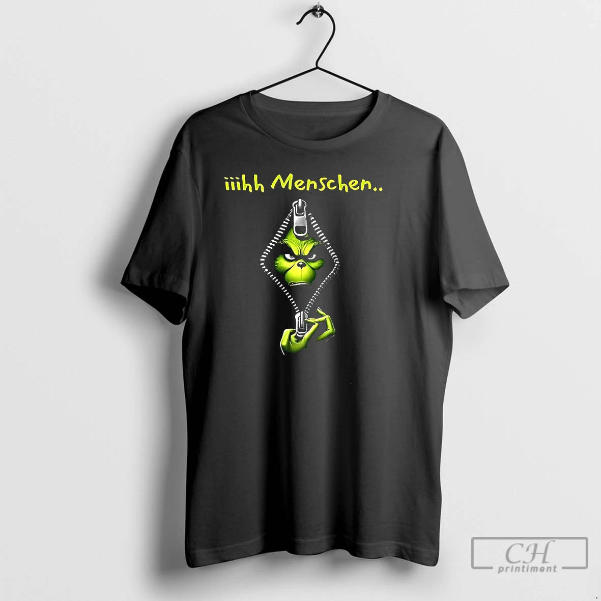Classic Grinch Ih Menschen Christmas T-Shirts, Hoodie, Sweatshirt | TeeBloomCo.com