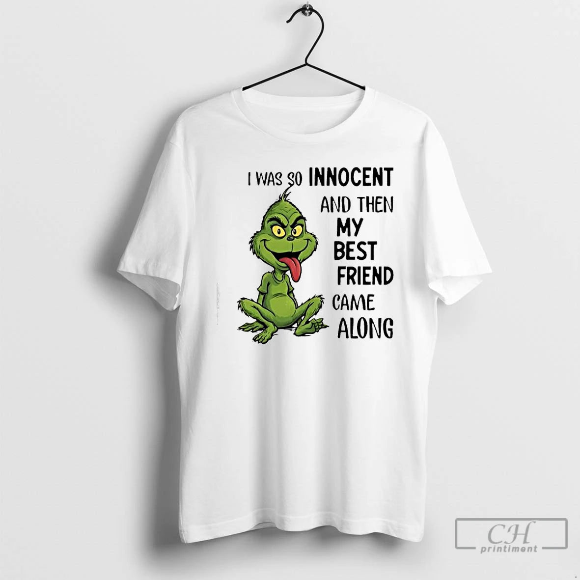 Classic Grinch Was So Innocent And Then My Best Friend Came Along T Shirts Sweater Hoodie, Sweatshirt | TeeBloomCo.com