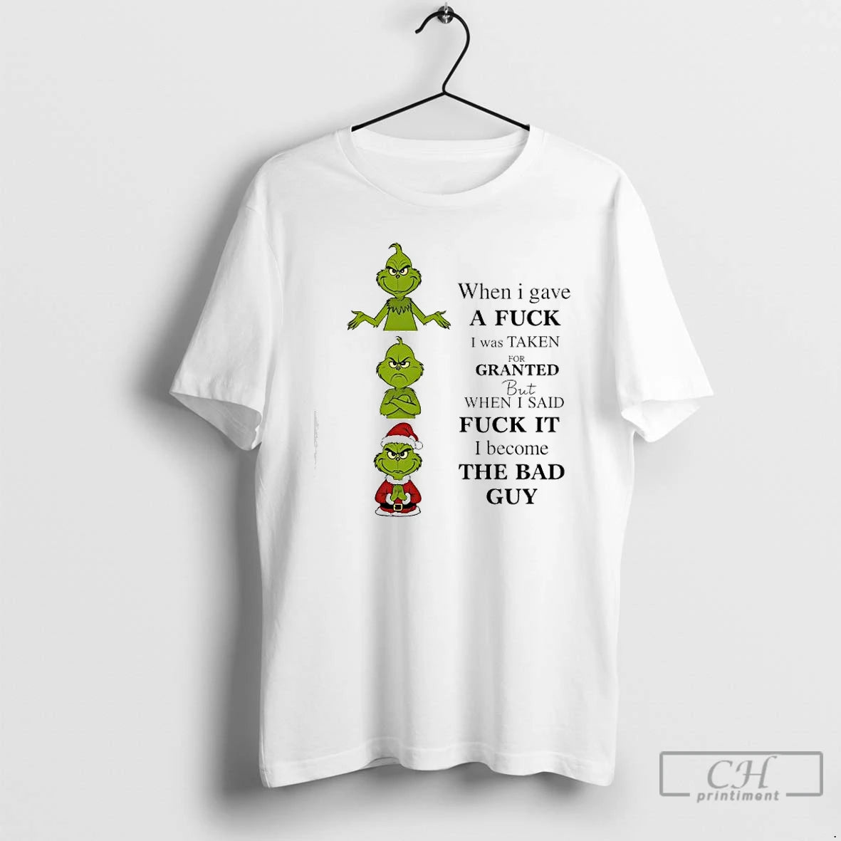 Classic Grinch When I Gave A Fuck I Was Taken For Granted But When T-Shirts, Hoodie, Sweatshirt | TeeBloomCo.com