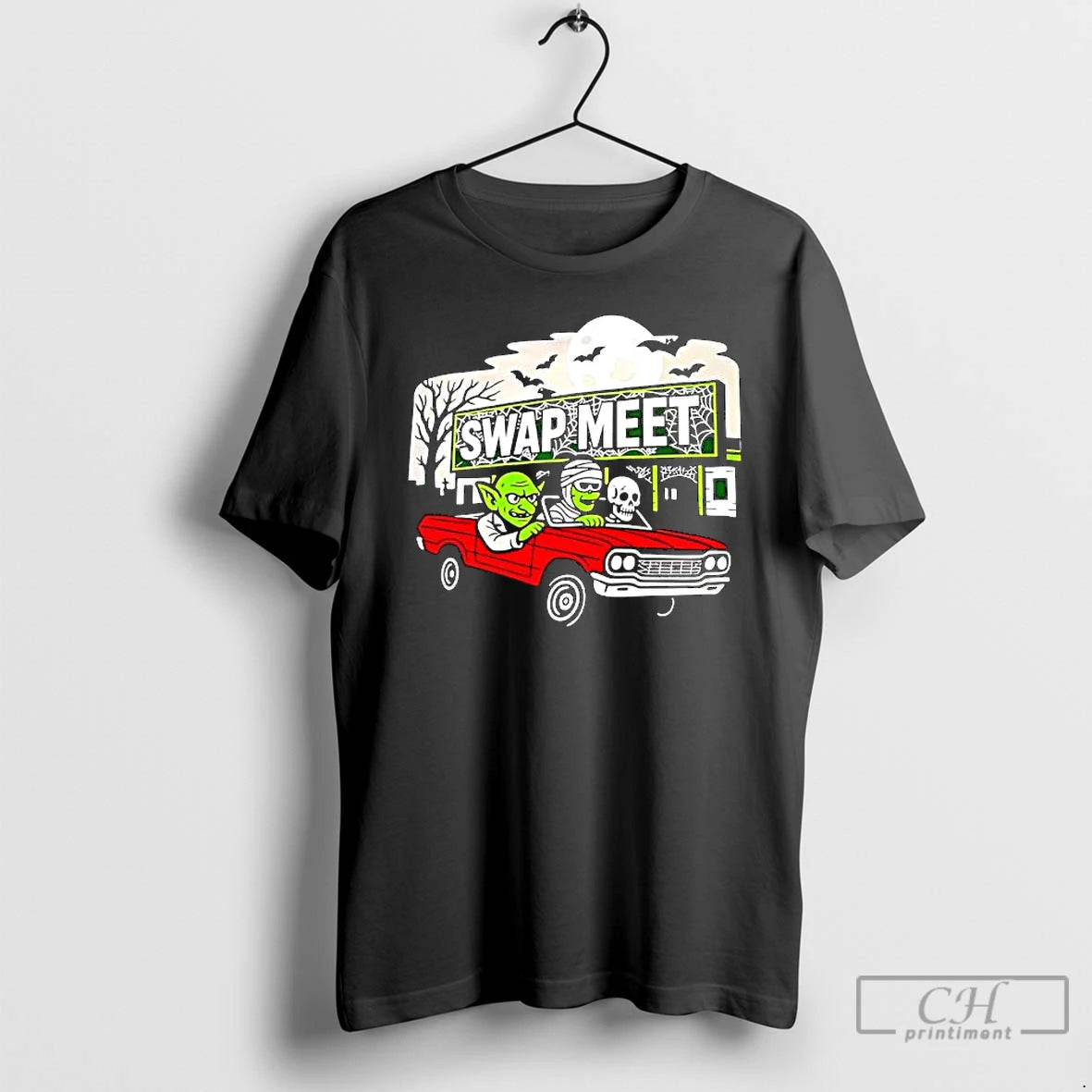 Classic Haunted Swap Meet Monsters Graphic T-Shirts, Hoodie, Sweatshirt | TeeBloomCo.com