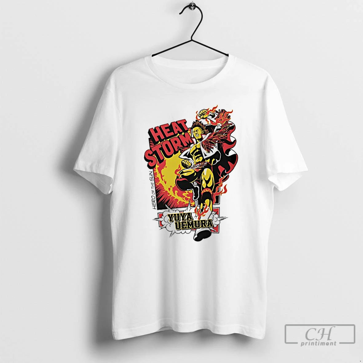Classic Heat Storm Yuya Uemura Hero Of The Sun T-Shirts, Hoodie, Sweatshirt | TeeBloomCo.com