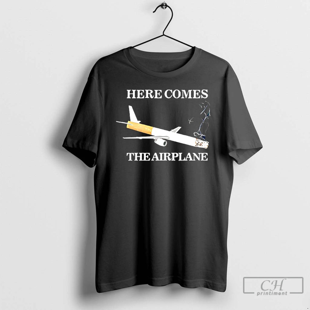 Classic Here Comes The Airplane Graphic T-Shirts, Hoodie, Sweatshirt | TeeBloomCo.com