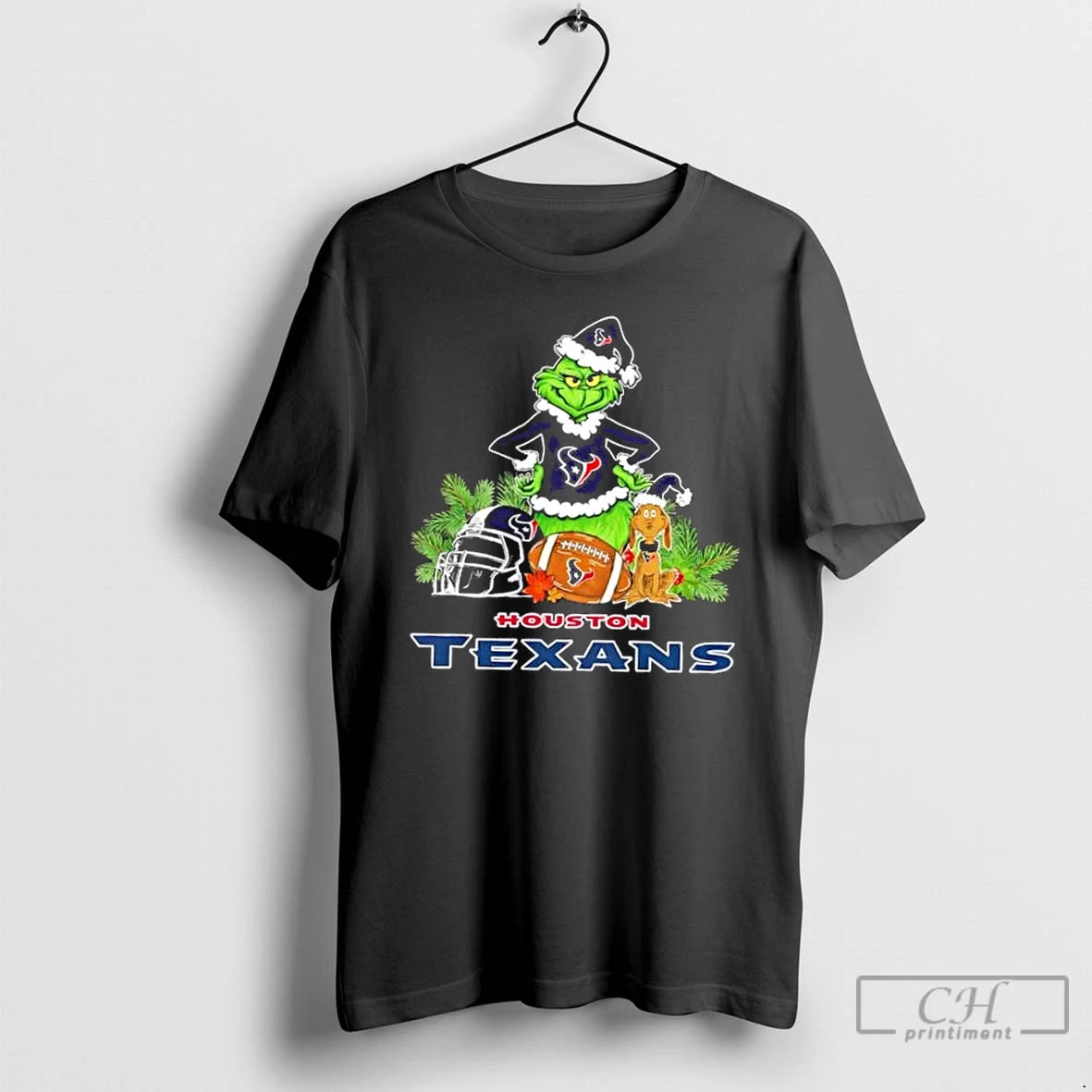 Classic Houston Texans Football X Grinch And Max Dog Merry Christmas T-Shirts, Hoodie, Sweatshirt | TeeBloomCo.com