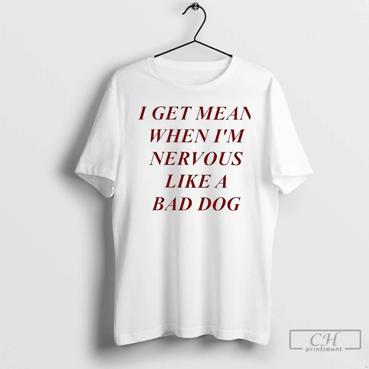 Classic I Get Mean When Im Nervous Like A Bad Dog Christmas T Shirts Sweater Hoodie, Sweatshirt | TeeBloomCo.com