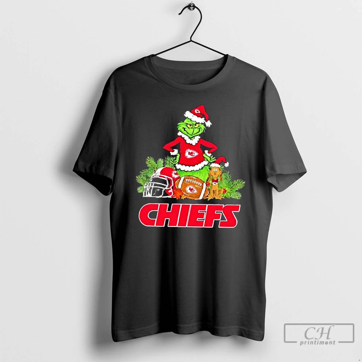 Classic Kansas City Chiefs Football X Grinch Merry Christmas Graphic T-Shirts, Hoodie, Sweatshirt | TeeBloomCo.com