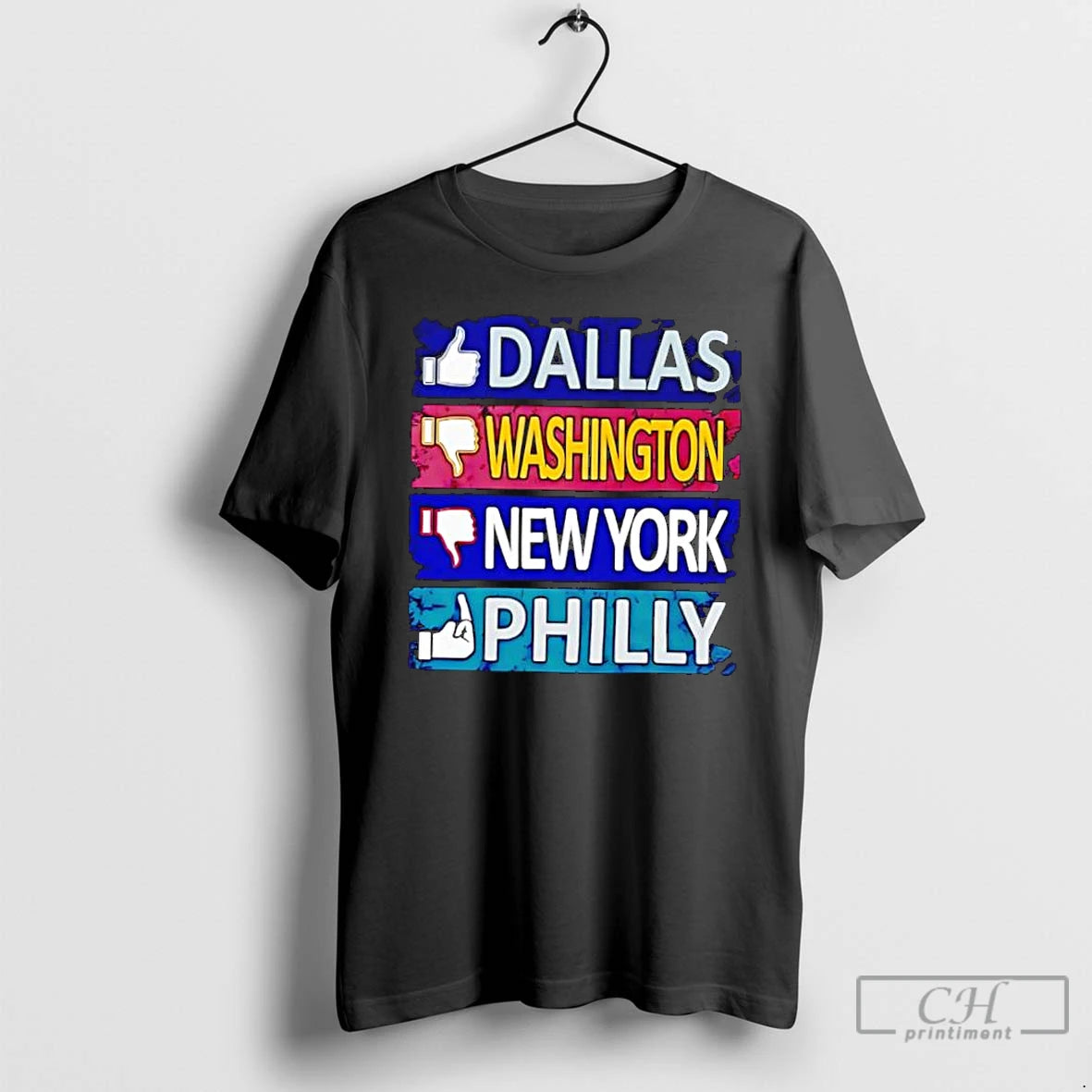 Classic Like Dallas Not Like Washington New York Fuck Philly T-Shirts, Hoodie, Sweatshirt | TeeBloomCo.com