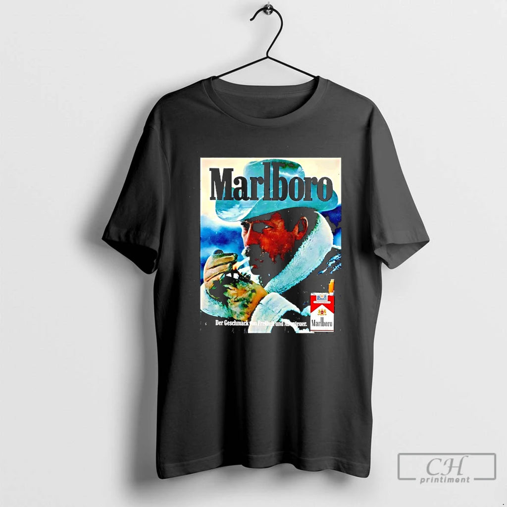 Classic Marlboro Man Der Geschmack Von Freiheit Und Abenteuer Graphic T-Shirts, Hoodie, Sweatshirt | TeeBloomCo.com