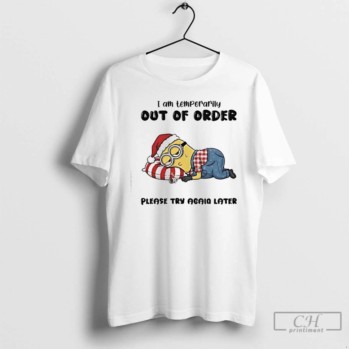 Classic Minion I Am Temporarily Out Of Order Please Try Again Later T Shirts Sweater Hoodie, Sweatshirt | TeeBloomCo.com