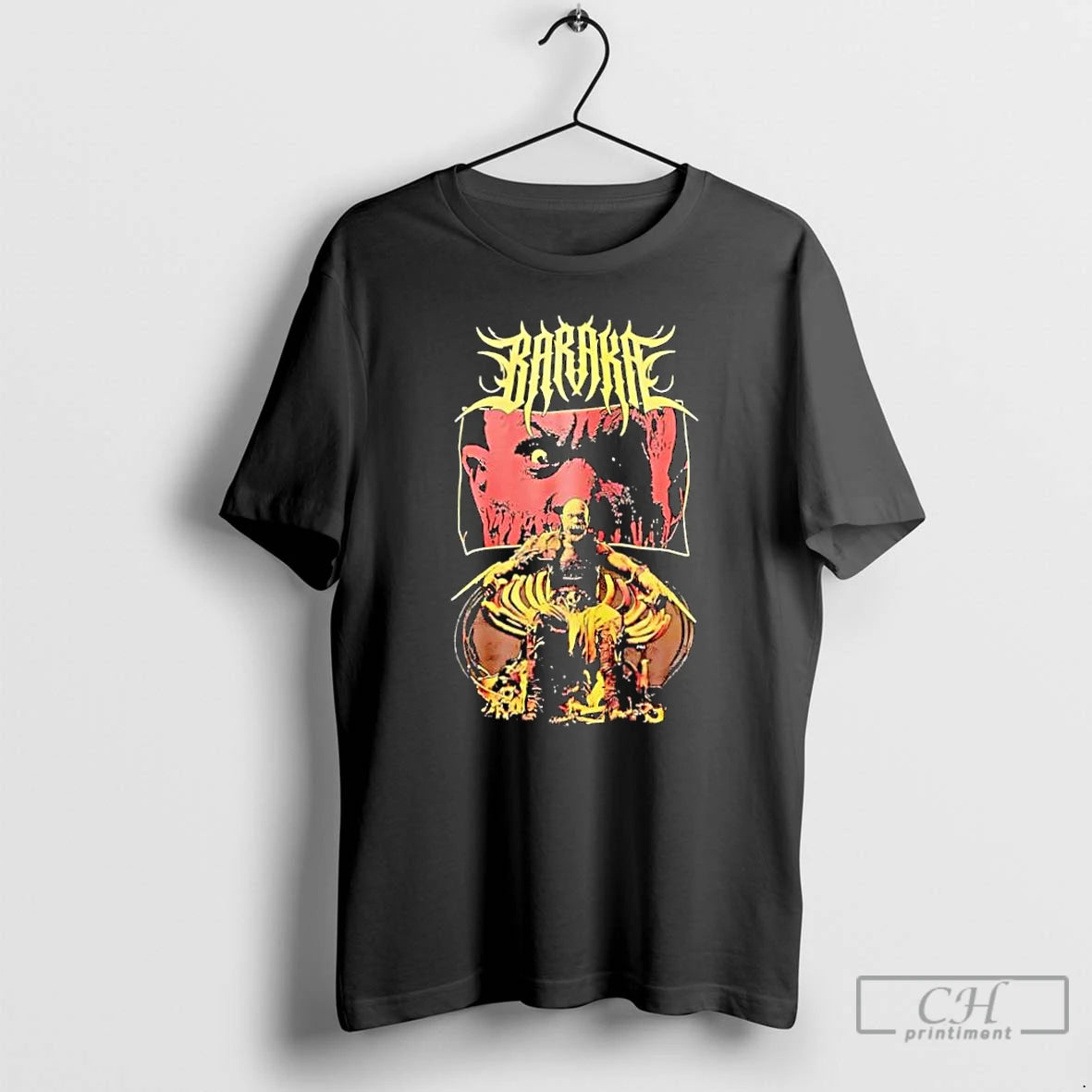 Classic Mortal Kombat Baraka Metal Retro T-Shirts, Hoodie, Sweatshirt | TeeBloomCo.com